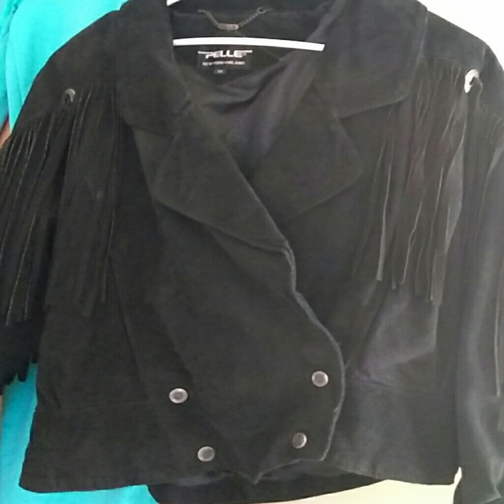 Fringe coat